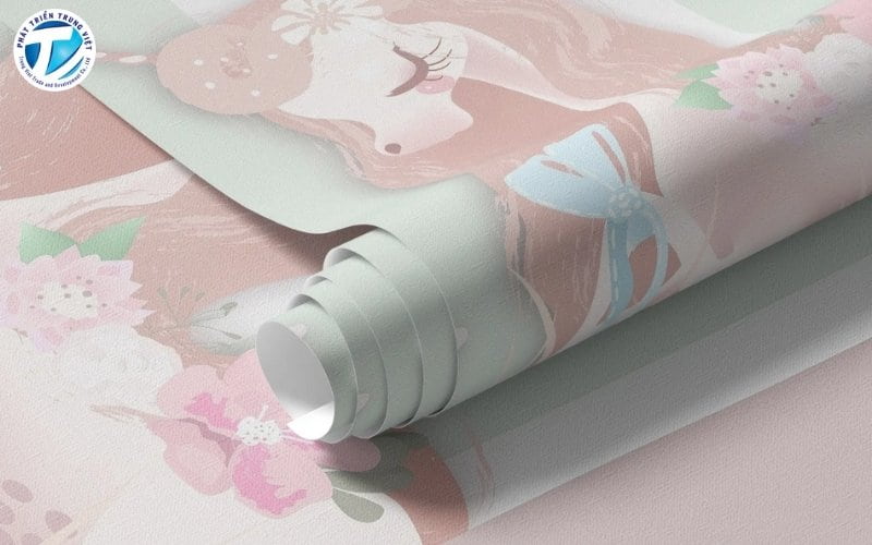 In giấy dán tường bằng máy in UV hapond